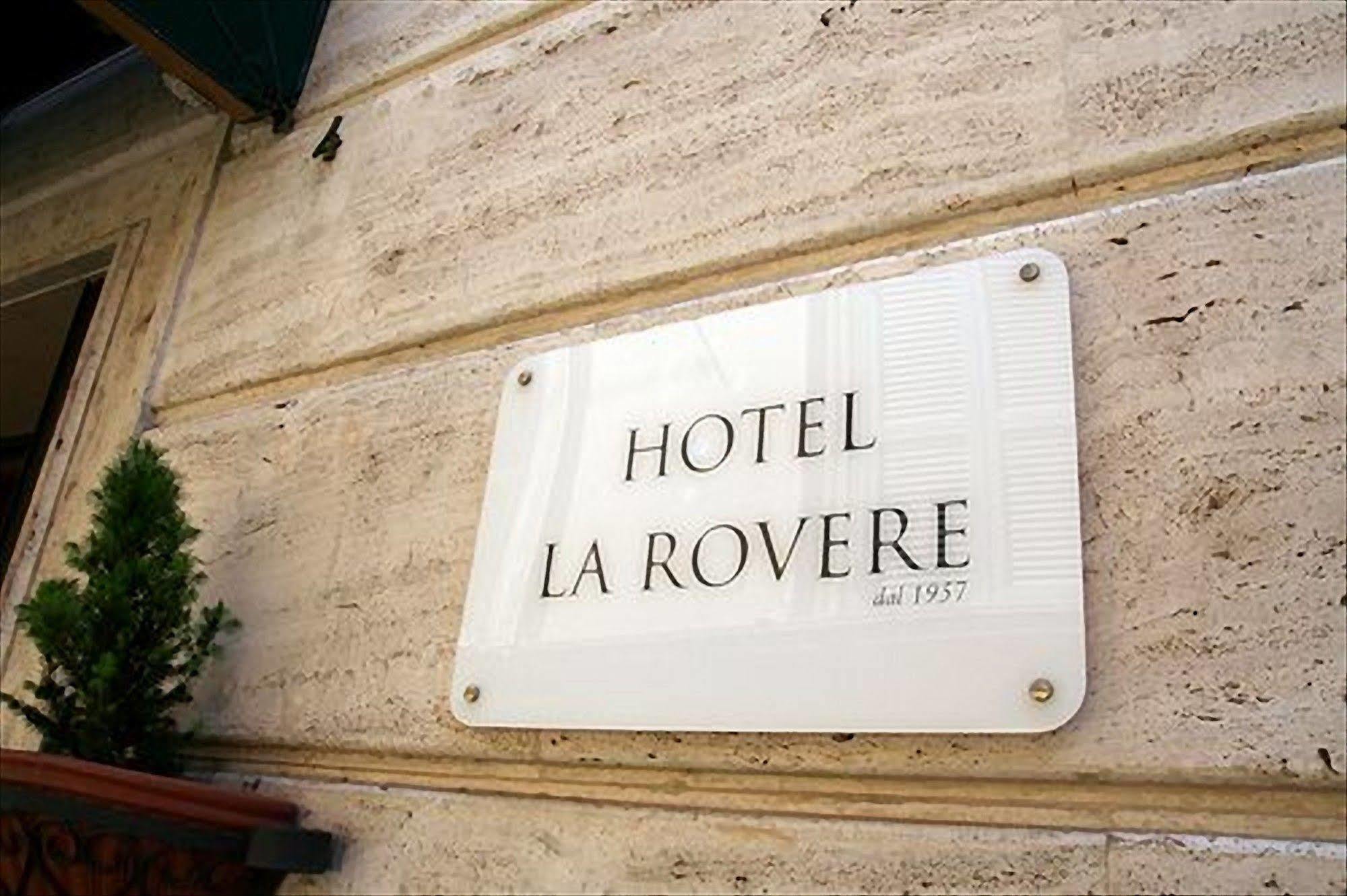 Hotel La Rovere Rzym Zewnętrze zdjęcie